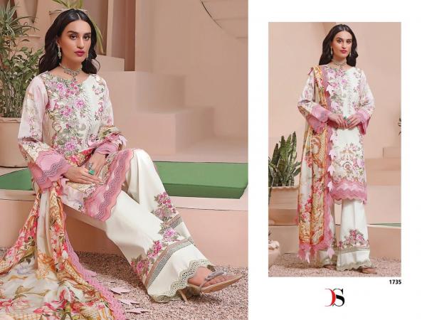 Deepsy Firdous Queens Court Nx Cotton Embroidery Pakistani Salwar Suits